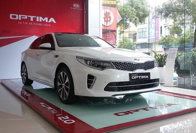 Ngoại thất bắt mắt của Kia Optima 2016